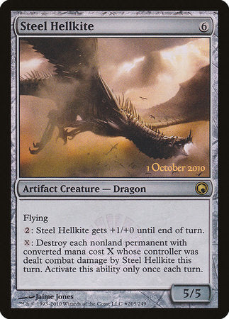 Steel Hellkite [Scars of Mirrodin Promos] | Cracking-Singles