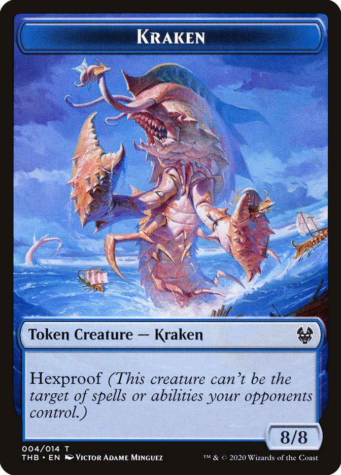 Kraken Token [Theros Beyond Death] | Cracking-Singles