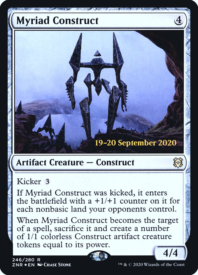 Myriad Construct  [Zendikar Rising Prerelease Promos] | Cracking-Singles