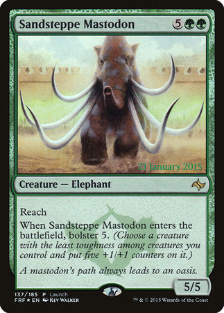 Sandsteppe Mastodon [Fate Reforged Promos] | Cracking-Singles