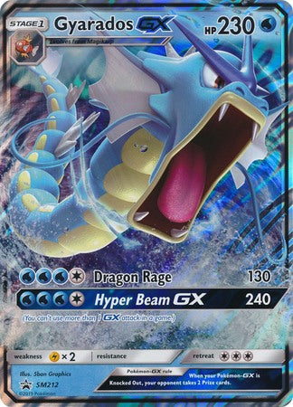 Gyarados GX (SM212) (Jumbo Card) [Sun & Moon: Black Star Promos] | Cracking-Singles