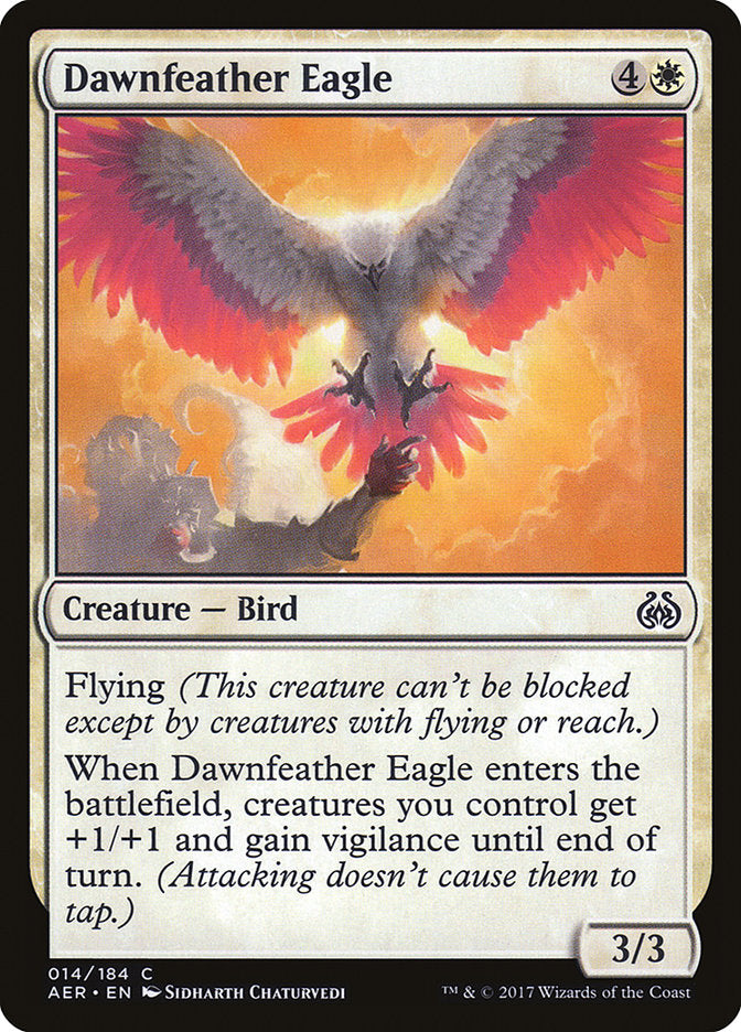 Dawnfeather Eagle (Intro Pack) [Aether Revolt Promos] | Cracking-Singles