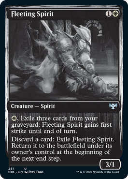 Fleeting Spirit [Innistrad: Double Feature] | Cracking-Singles