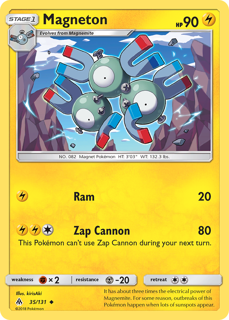 Magneton (35/131) [Sun & Moon: Forbidden Light] | Cracking-Singles