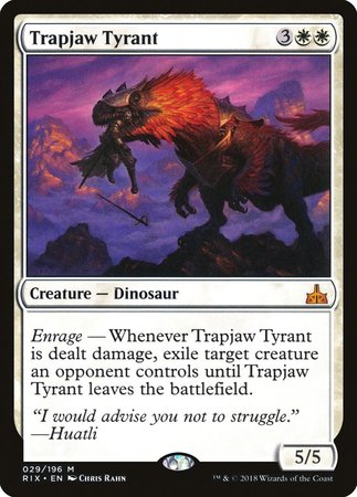 Trapjaw Tyrant [Rivals of Ixalan] | Cracking-Singles