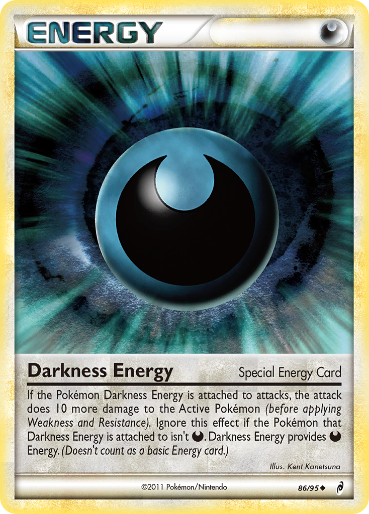 Darkness Energy (86/95) [HeartGold & SoulSilver: Call of Legends] | Cracking-Singles