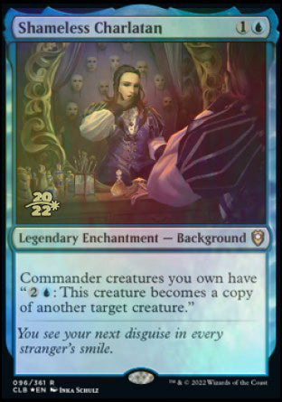 Shameless Charlatan [Commander Legends: Battle for Baldur's Gate Prerelease Promos] | Cracking-Singles