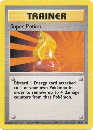 Super Potion (90/102) [Base Set Unlimited] | Cracking-Singles