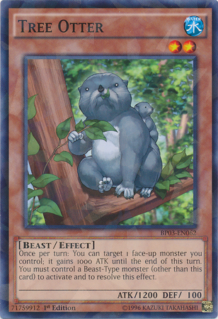 Tree Otter [BP03-EN062] Shatterfoil Rare | Cracking-Singles