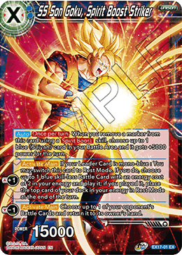 SS Son Goku, Spirit Boost Striker [EX17-01] | Cracking-Singles