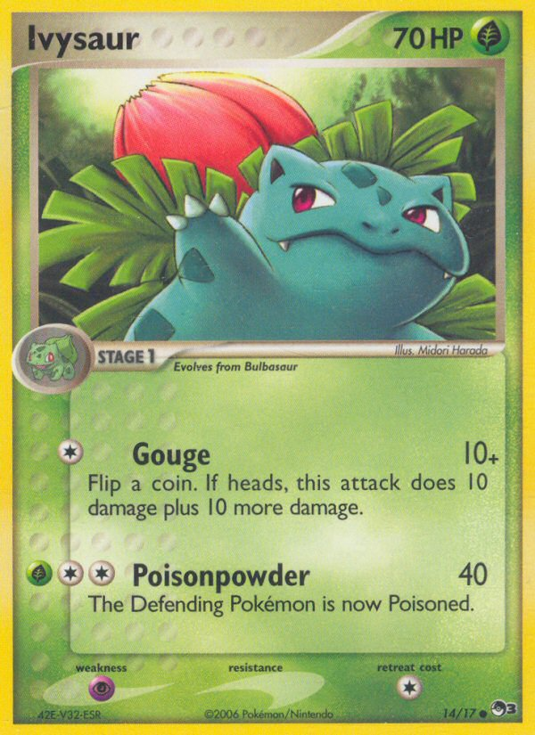 Ivysaur (14/17) [POP Series 3] | Cracking-Singles