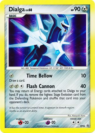 Dialga (DP26) (Jumbo Card) [Diamond & Pearl: Black Star Promos] | Cracking-Singles