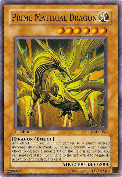 Prime Material Dragon [PTDN-EN087] Super Rare | Cracking-Singles