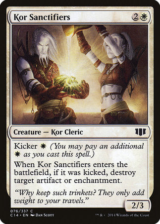 Kor Sanctifiers [Commander 2014] | Cracking-Singles