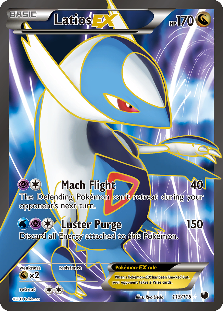 Latios EX (113/116) [Black & White: Plasma Freeze] | Cracking-Singles