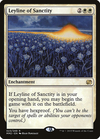 Leyline of Sanctity [Modern Masters 2015] | Cracking-Singles