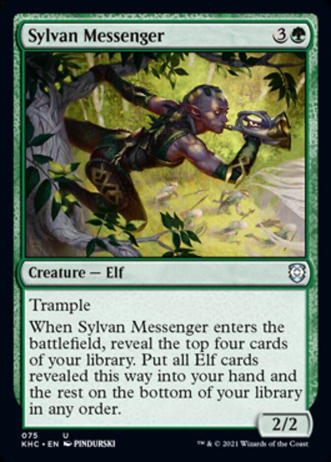 Sylvan Messenger [Kaldheim Commander] | Cracking-Singles