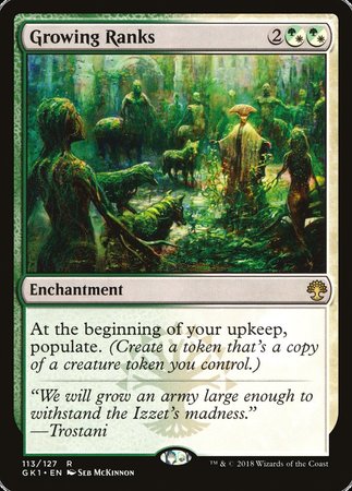 Growing Ranks [GRN Guild Kit] | Cracking-Singles