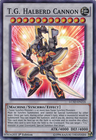 T.G. Halberd Cannon [LC5D-EN216] Super Rare | Cracking-Singles