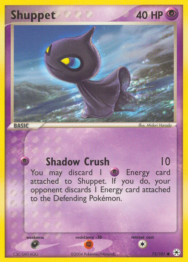 Shuppet (72/101) [EX: Hidden Legends] | Cracking-Singles