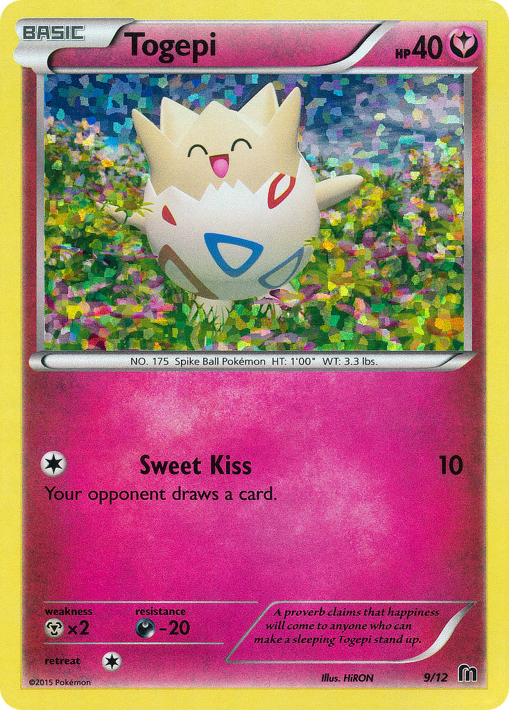 Togepi (9/12) [McDonald's Promos: 2016 Collection] | Cracking-Singles