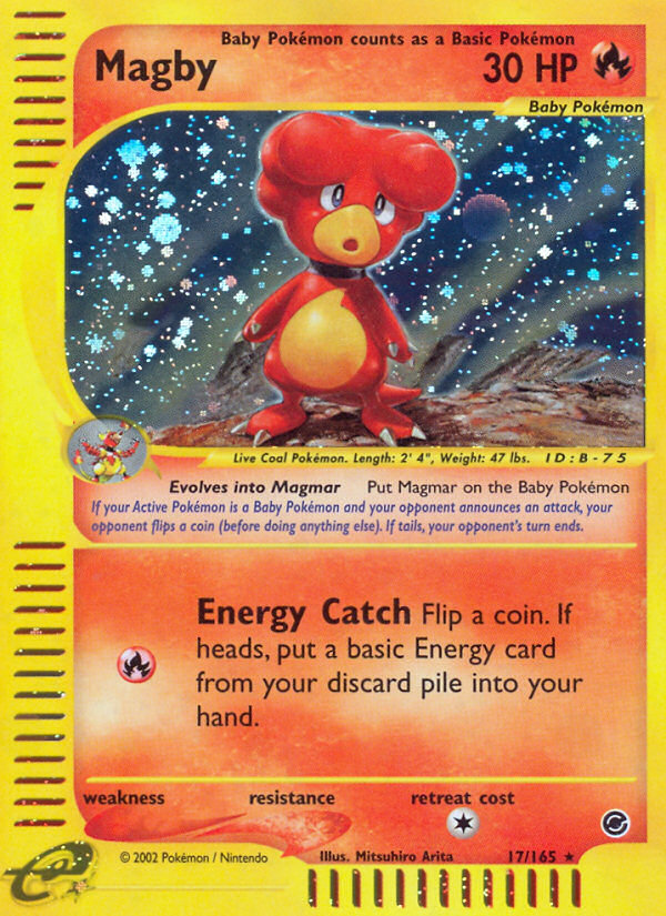 Magby (17/165) [Expedition: Base Set] | Cracking-Singles