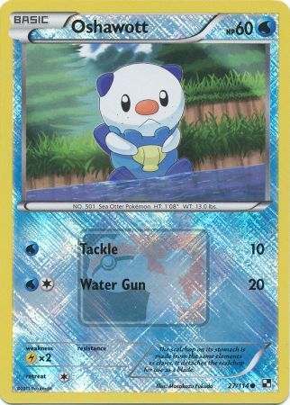 Oshawott (27/114) (League Promo) [Black & White: Base Set] | Cracking-Singles