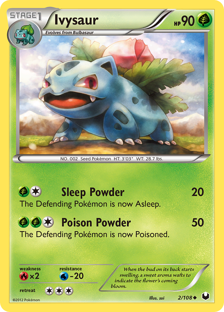 Ivysaur (2/108) [Black & White: Dark Explorers] | Cracking-Singles