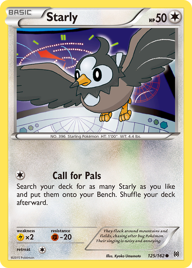 Starly (125/162) [XY: BREAKthrough] | Cracking-Singles