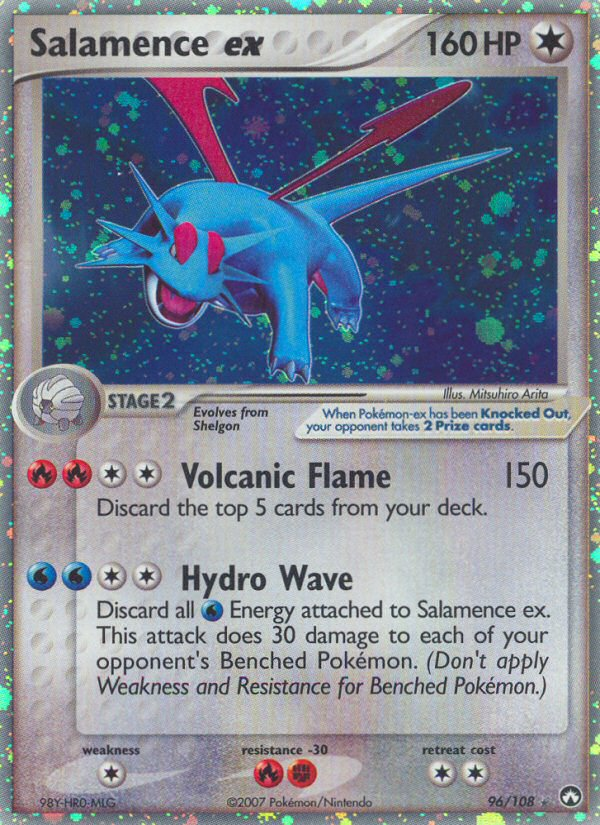 Salamence ex (96/108) [EX: Power Keepers] | Cracking-Singles