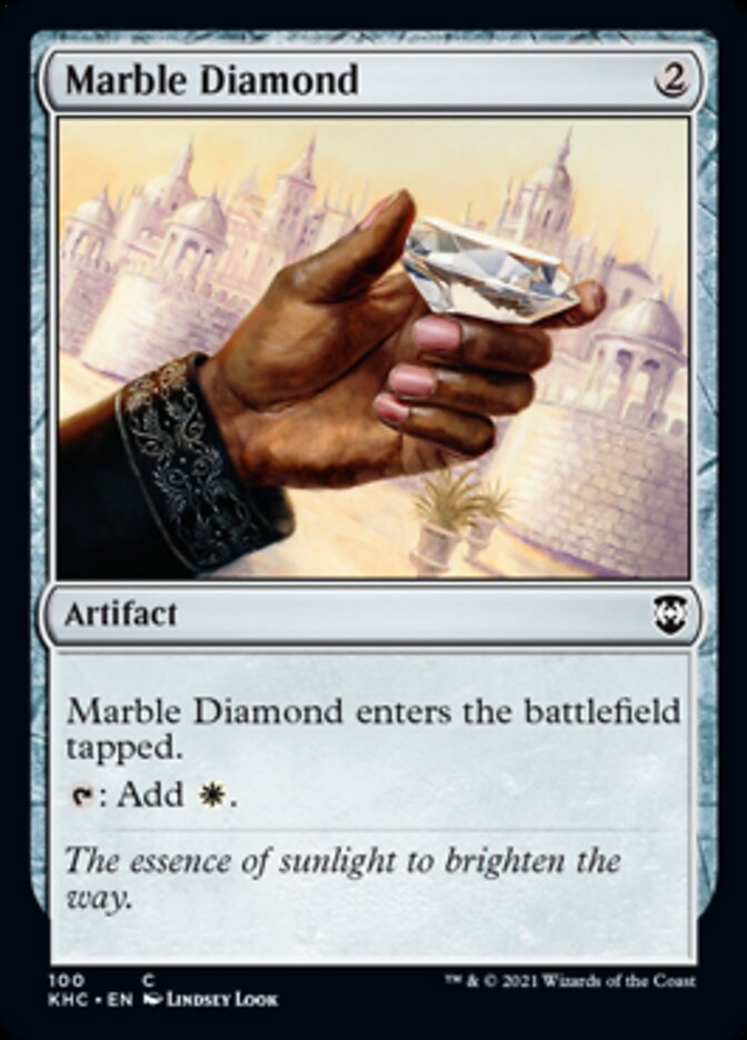 Marble Diamond [Kaldheim Commander] | Cracking-Singles