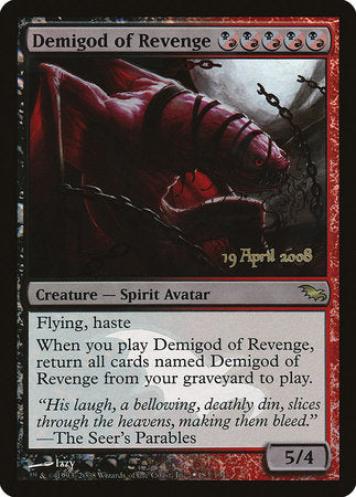 Demigod of Revenge [Prerelease Events] | Cracking-Singles