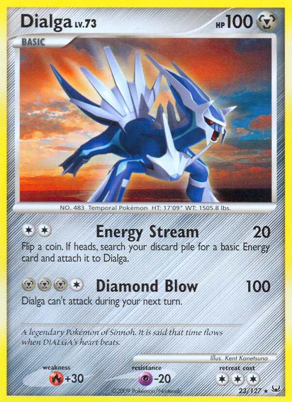 Dialga (23/127) [Platinum: Base Set] | Cracking-Singles