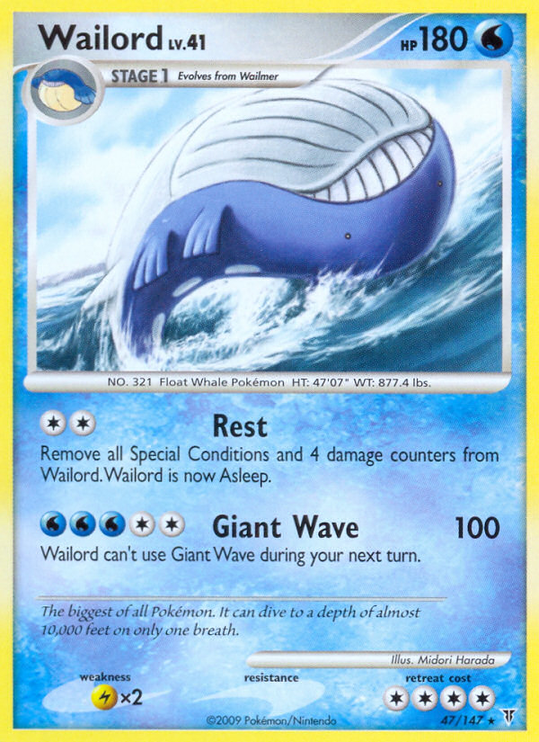 Wailord (47/147) [Platinum: Supreme Victors] | Cracking-Singles