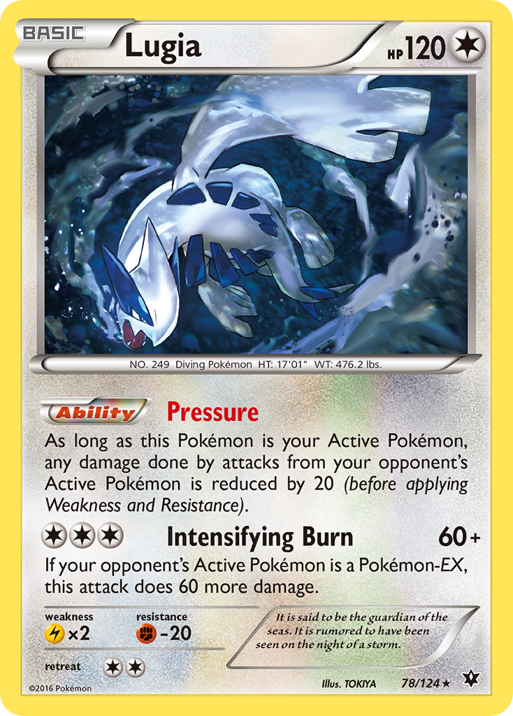 Lugia (78/124) [XY: Fates Collide] | Cracking-Singles