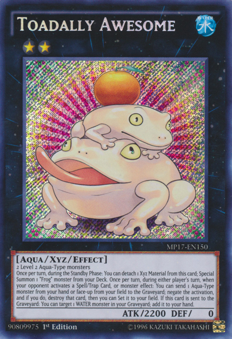 Toadally Awesome [MP17-EN150] Secret Rare | Cracking-Singles