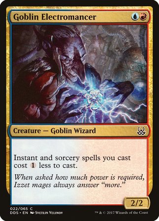 Goblin Electromancer [Duel Decks: Mind vs. Might] | Cracking-Singles