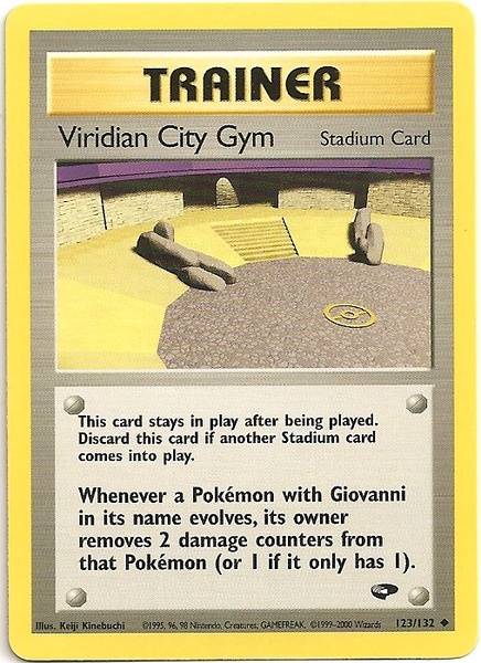 Viridian City Gym (123/132) [Gym Challenge Unlimited] | Cracking-Singles