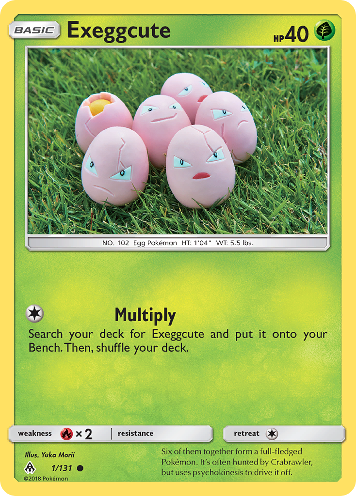 Exeggcute (1/131) [Sun & Moon: Forbidden Light] | Cracking-Singles