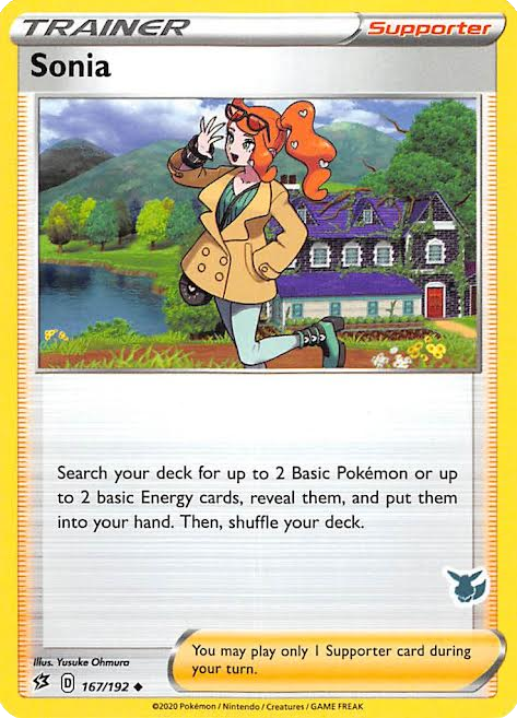 Sonia (167/192) (Eevee Deck) [Battle Academy 2022] | Cracking-Singles