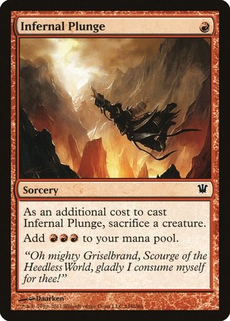 Infernal Plunge [Innistrad] | Cracking-Singles