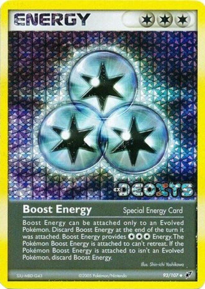 Boost Energy (93/107) (Stamped) [EX: Deoxys] | Cracking-Singles