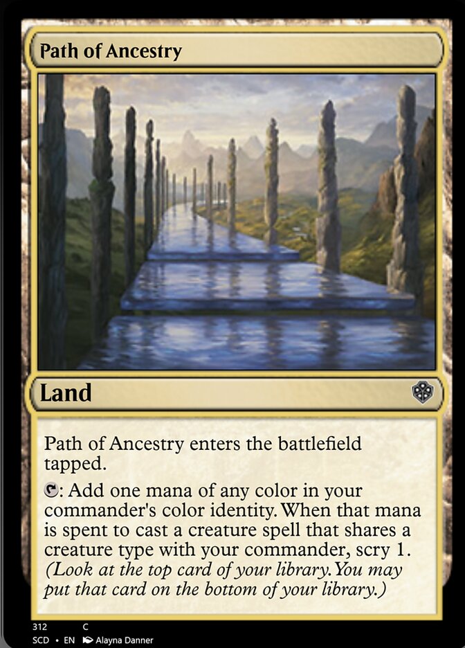 Path of Ancestry [Starter Commander Decks] | Cracking-Singles