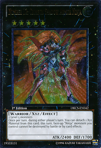 Number 12: Crimson Shadow Armor Ninja [ORCS-EN042] Ultimate Rare | Cracking-Singles