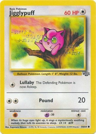 Jigglypuff (54/64) [Jungle Unlimited] | Cracking-Singles