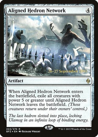 Aligned Hedron Network [Battle for Zendikar Prerelease Promos] | Cracking-Singles