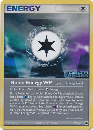 Holon Energy WP (106/113) (Stamped) [EX: Delta Species] | Cracking-Singles