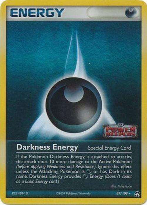 Darkness Energy (87/108) (Stamped) [EX: Power Keepers] | Cracking-Singles