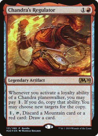 Chandra's Regulator (M20 Bundle) [Core Set 2020 Promos] | Cracking-Singles