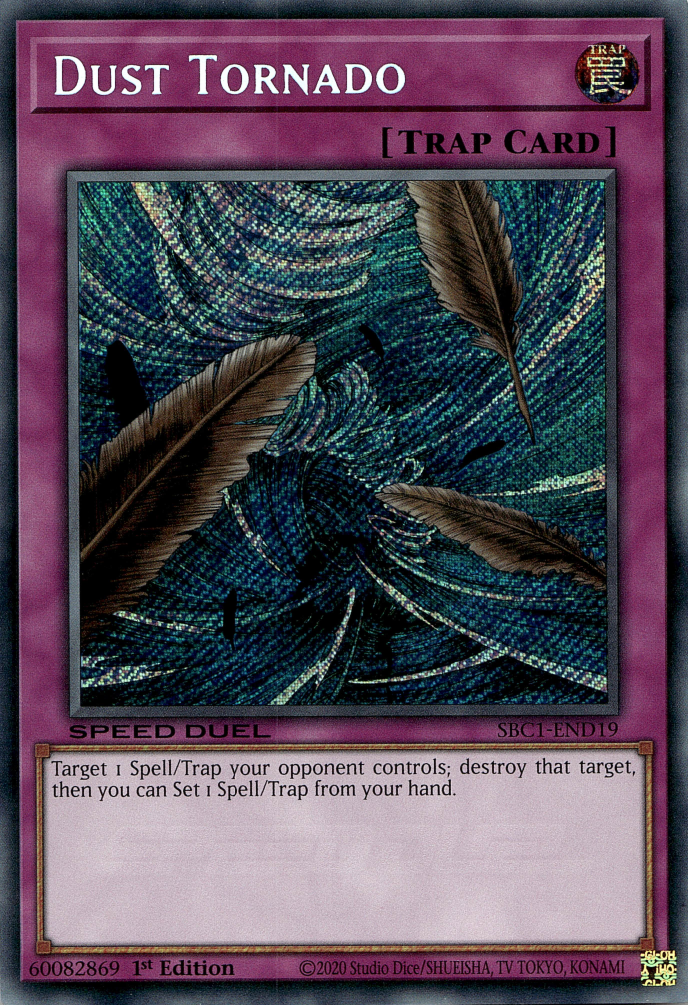 Dust Tornado [SBC1-END19] Secret Rare | Cracking-Singles